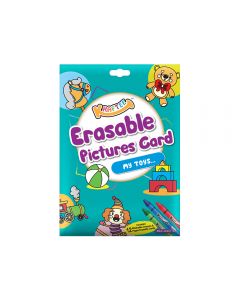 KRAFTEE ERASABLE PICTURES CARD MY TOYS
