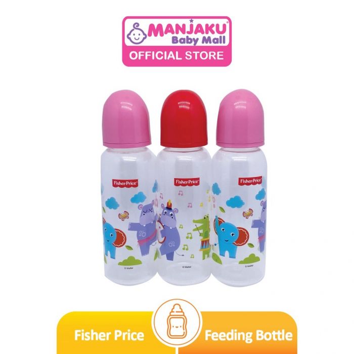 Fisher Price PP Feeding Bottle 8oz x 3