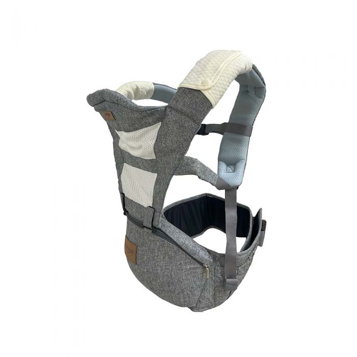 Livkin HipSeat Baby Carrier Grey Model JC02 0324