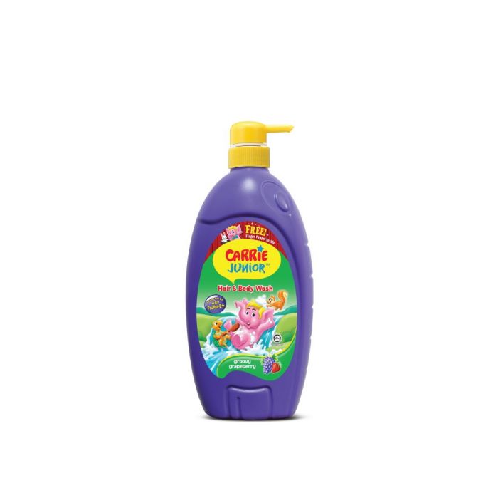 Carrie Junior Baby Hair Body Wash 1000g Cheeky Cherry Groovy