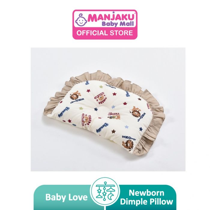 Baby Love Premium Newborn Dimple Pillow Model 4950 Animals Star