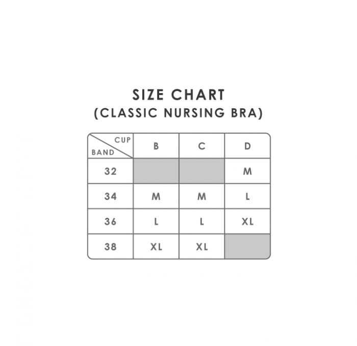 Shapee Classic Nursing Bra - Blue (NB110)