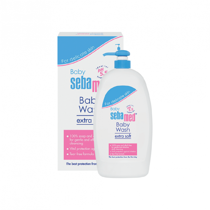 Sebamed baby wash extra soft clearance 1000ml