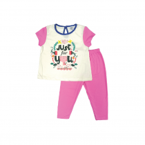 Cuddles Fashion Toddler Girl Pyjamas (BSW678) - Pink