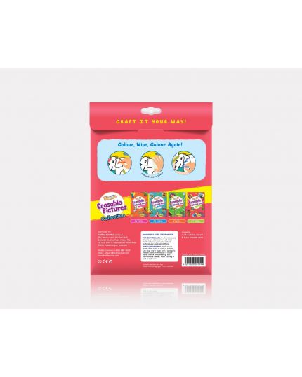 KRAFTEE ERASABLE PICTURES CARD AT HOME