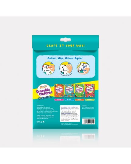 KRAFTEE ERASABLE PICTURES CARD MY TOYS