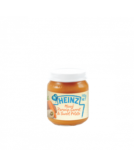 Heinz Baby Food-Parnips+Carrots+S.Potato 110gm