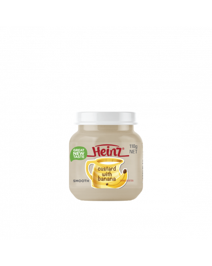 Heinz Baby Food-Banana Custard 110gm
