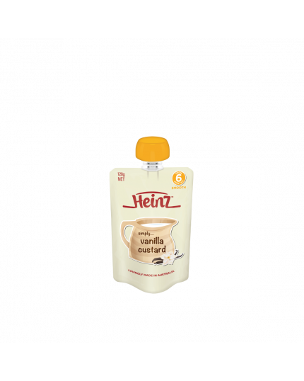 Heinz Simply Pouch-Vanilla Custard 120gm