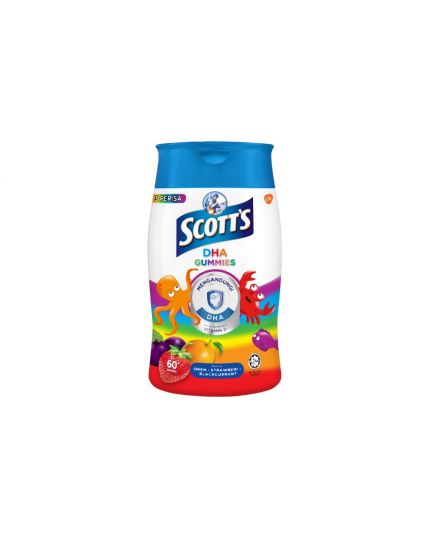 Scotts Dha Gummies - 60s-Mix Fruit