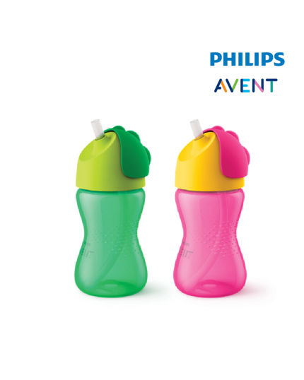 Philips Avent Straw Cup 10oz (12M+) - Dinosour Assorted Color (33379800)