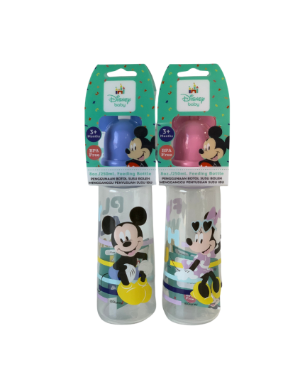 Disney Feeding Bottle (Slim Neck) - PP 8oz (363-063) - Assorted Color