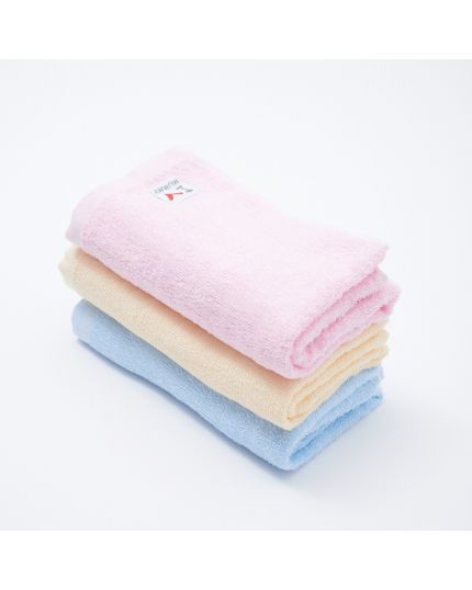 Baby Hippo Unisex Basic Towel 3 in 1 Towel (HAL0122-25001) - Mix (90 x 50cm)