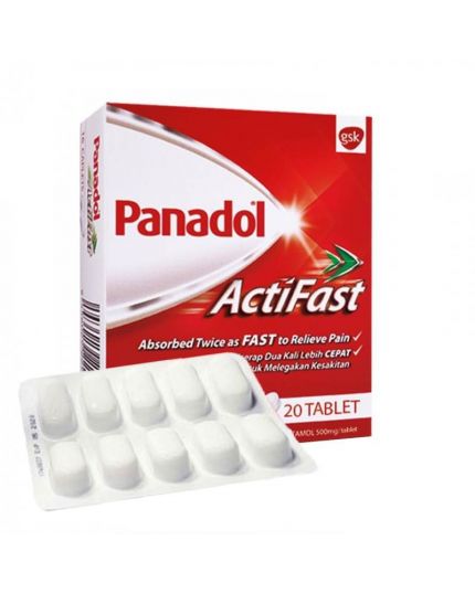 Panadol Activefast Caplet 500MG 1x10&#039;s