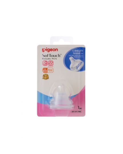 Pigeon SofTouch??? Peristaltic PLUS (Wide-Neck) - Nipple SS