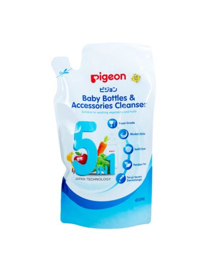 Pigeon Baby Bottle &amp; Accessories Cleanser Refill Pack (450ml)