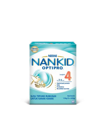 Nestle Nankid Optipro Step 4 (2 x 650g) - New
