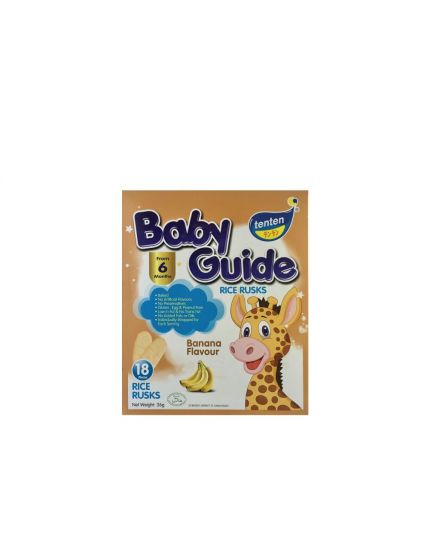 Tenten Baby Guide Rice Rusks (36g) - Assorted Flavors