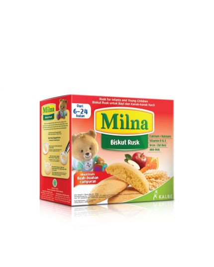 Milna Baby Rusk (130g) - Mix Fruit