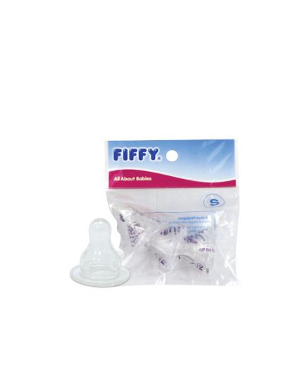 Fiffy Silicone Short Standard Teat 1988 (3 pcs)
