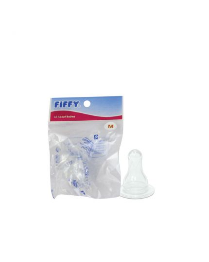 Fiffy Silicone Long Standard Teat 1989 (3 pcs)