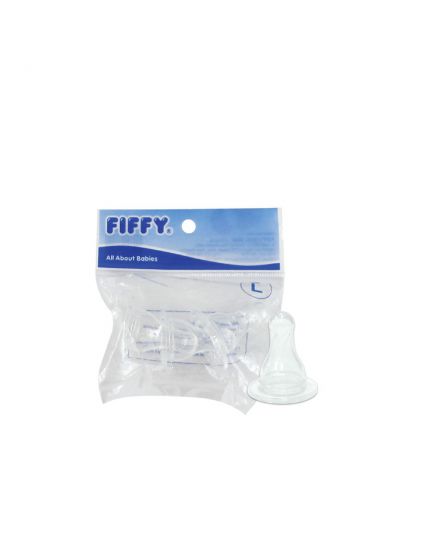 Fiffy Silicone Long Standard Teat 98-884 (3 pcs)