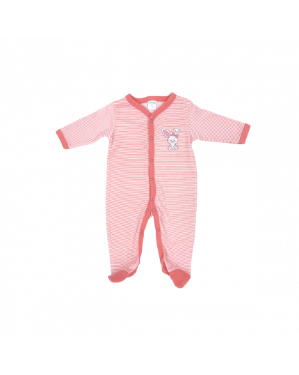 Anakku Newborn Baby Girl Jumper (220539-2) - Peach