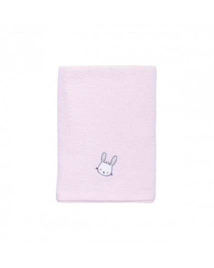 Baby Hippo Unisex Basic Towel Premium Towel (HAL0122-21002) - Pink/Blue/Green/Beige (110cm x 50cm)
