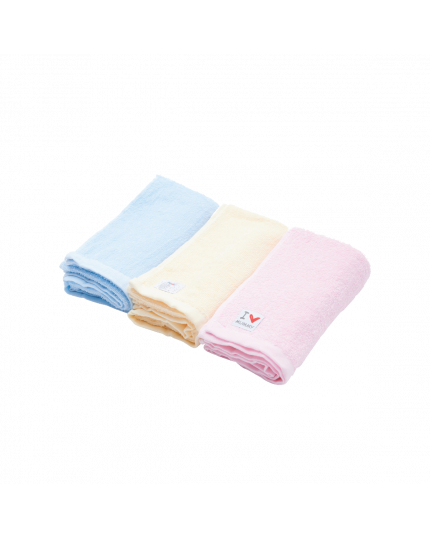 Baby Hippo Unisex Basic Towel 3 in 1 Towel (HAL0122-25001) - Mix (90 x 50cm)
