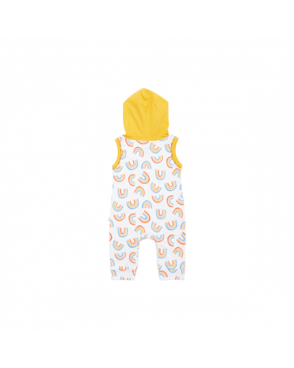 Baby Hippo Girl Basic Collection Romper - Light Orange (HFR0122-29002)
