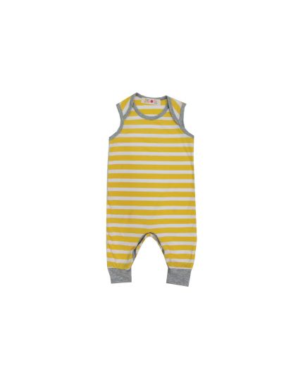Baby Hippo Girl Basic Collection Romper - Yellow (HFR1021-19019)