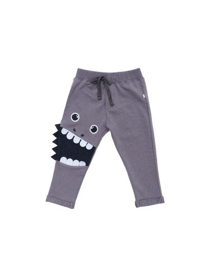 Baby Hippo Boy Dino Collection Short Pant (HTB0122-25002 ) - Lt.Grey