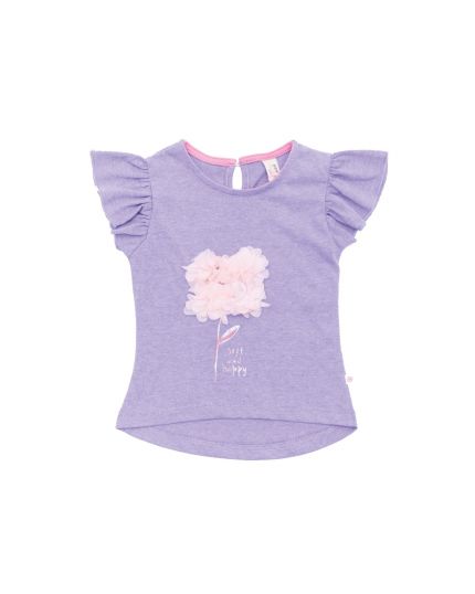 Baby Hippo Girl Basic Collection Top (HTT0122-23002) - Purple
