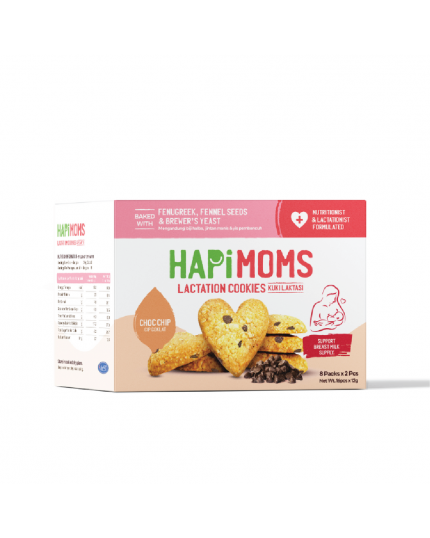Hapifam Hapi Moms Lactation Cookie Chocolate Chip (24g x 8) - 192g