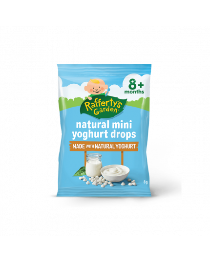Rafferty&#039;s Garden Mini Yoghurt Drops Natural (8 months &amp; above)