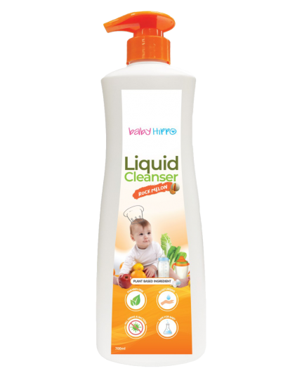 Baby Hippo Liquid Cleanser 700ML - Rock Melon