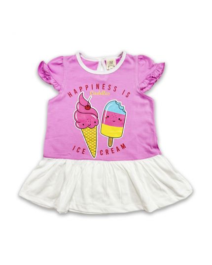 Cuddles Girl Fashion Dress (BSW1106) - Pink