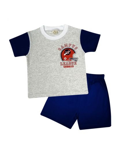 Cuddles Toddler Boy Fashion Suit Set  (BSW1006) - Navy