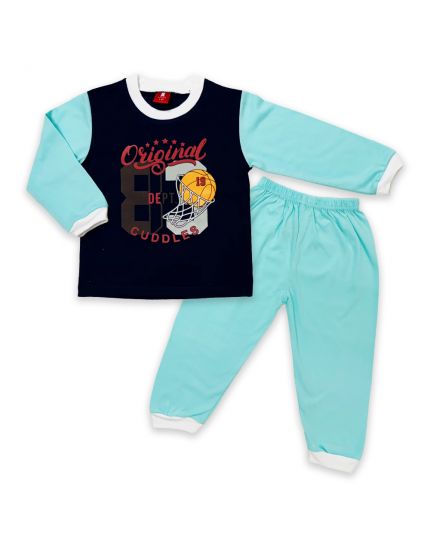 Cuddles Toddler Fashion Pyjamas Suit Set  (BSW1007) ??Mint