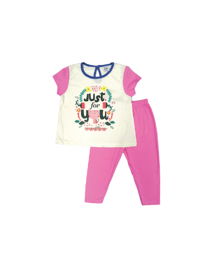 Cuddles Fashion Toddler Girl Pyjamas (BSW678) - Pink