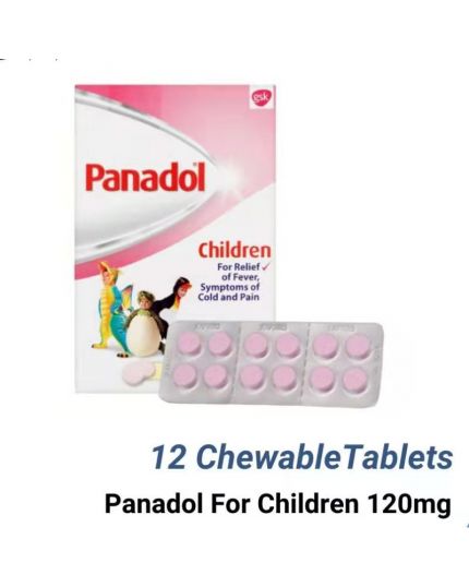 Panadol Children Chewable Tab 12's (1 Strips)
