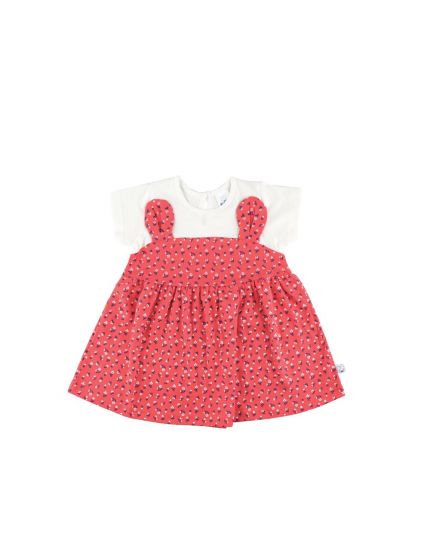 Fiffy Girl Baby Wear Dress - Red (2321036)