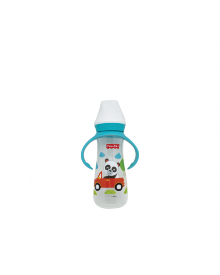 Fisher Price PP Feeding Bottle With Handle (8oz) - Assorted Color
