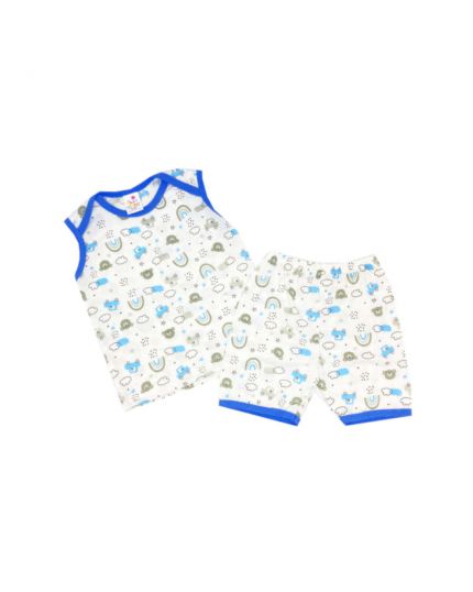 Baby Hippo Infant Suit (HFS0124-23001) - Blue