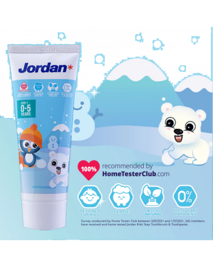 Jordan Kids Step 1 Toothpaste (Age 0-5) 75g