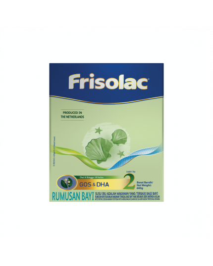 Frisolac 2 (600g) Pow Infant Bib Milk Formula