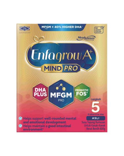 Enfagrow A+ MindPro Milk Formula Powder Step 5 - 580g - Original