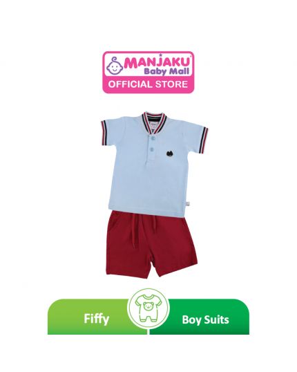 Fiffy Boy Basic Range Polo T(2323007) -Shirt Suit