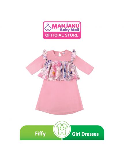 Fiffy Girl Raya Fashion Malay Dress (2323030) - Pink