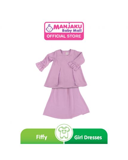 Fiffy Girl Raya Fashion Malay Dress (2323031) - Pink